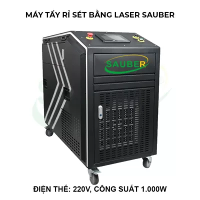 Máy tẩy rỉ sét bằng Laser 1000W Sauber