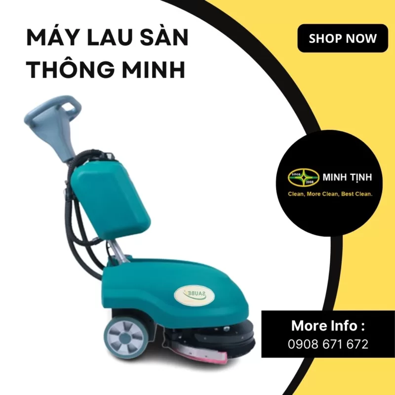 Máy lau sàn thông minh