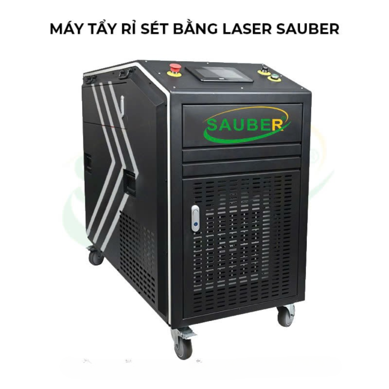 Máy đánh rỉ sét bằng Laser của công ty Minh Tịnh