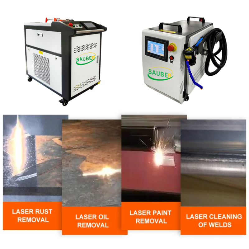 Máy laser làm sạch thép không gỉ: Độ bền và hiệu quả làm sạch vượt trội cho mọi ứng dụng Máy laser làm sạch thép không gỉ đa chức năng đa lợi ích